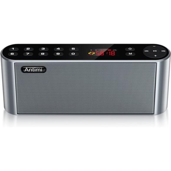 Bluetooth/FM Radio/MP3 Player Portable Wireless Speaker (Black) - Picture 6 of 6